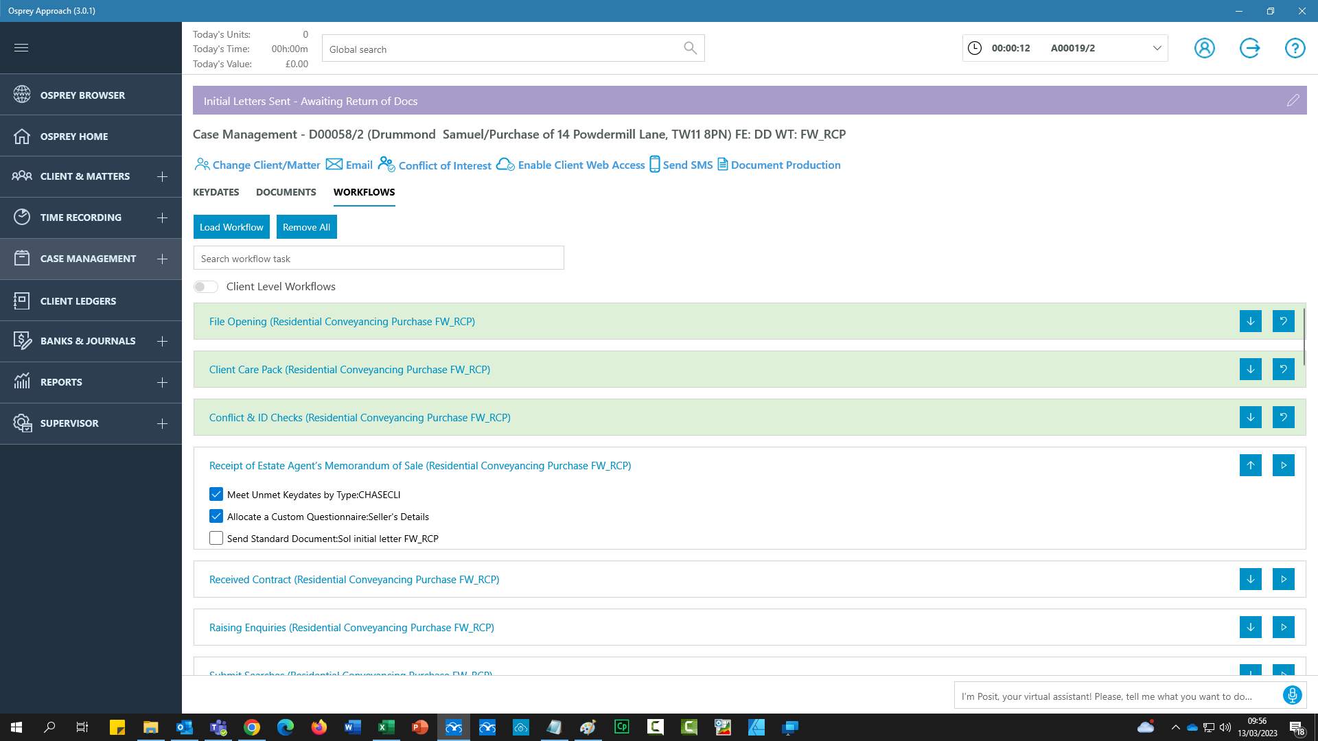 screenshot of Osprey Approach